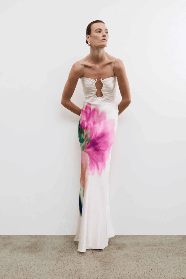 Dahlia Blossom Gown