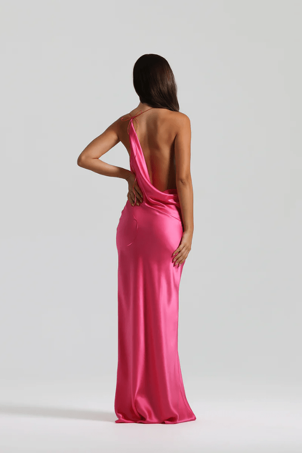 Gabi Gown Neon Pink