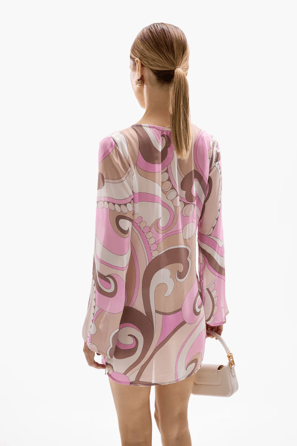 Lulu Orchid Dress Antibes