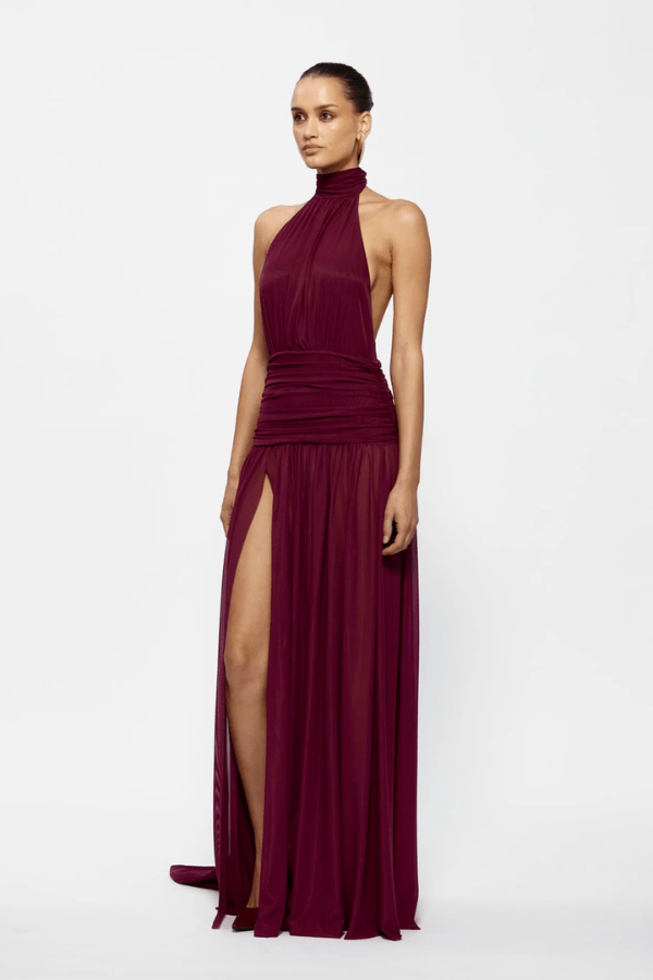 Verity Gown Burgandy