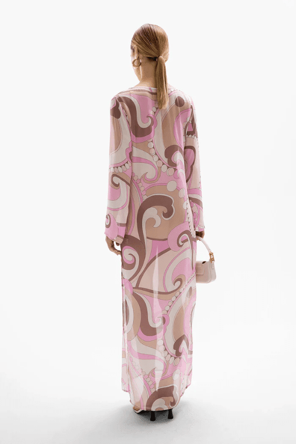 Hotline Orchid Maxi Dress Antibes