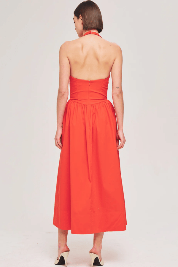 Filippa Dress Fiery Red
