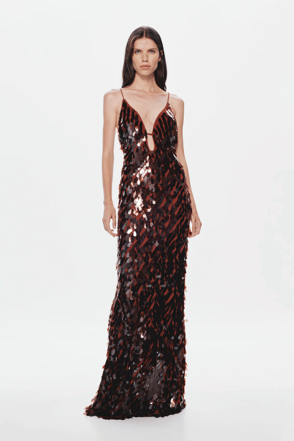 The 'Sapphire' Sequin Dress Fig