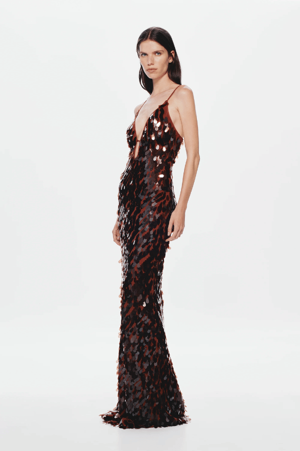 The 'Sapphire' Sequin Dress Fig