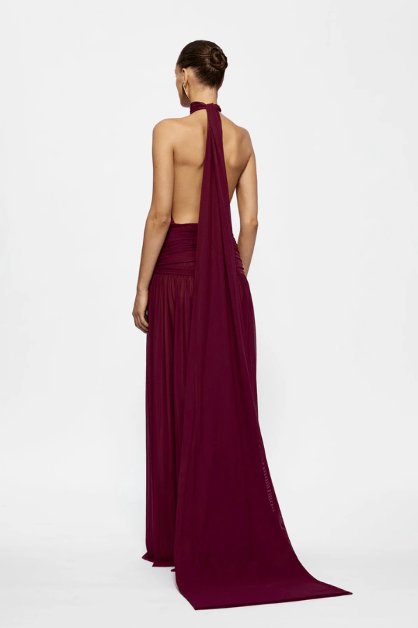 Verity Gown Burgandy