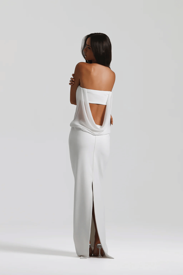Tayte Dress White