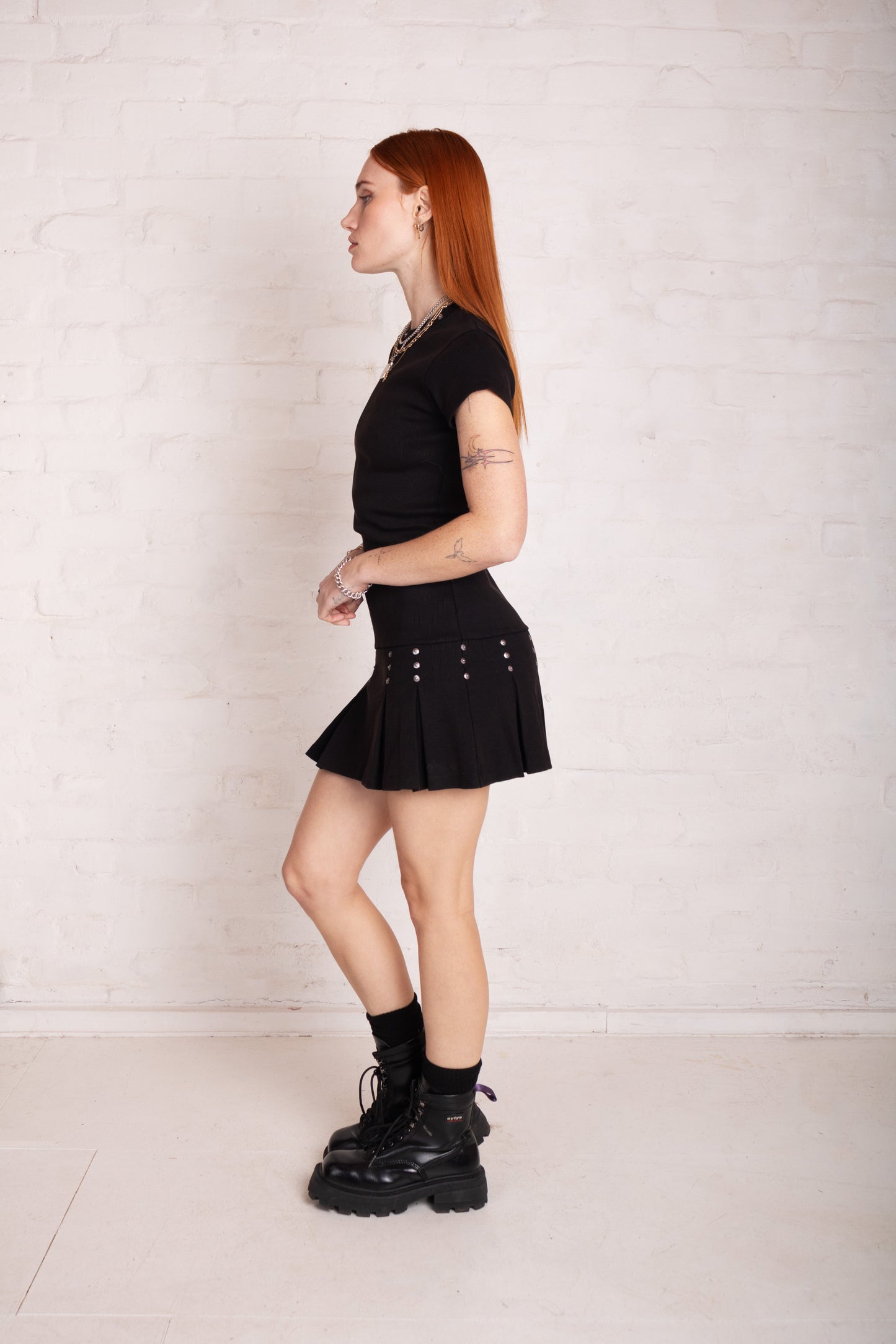 Transit Studded Mini Dress