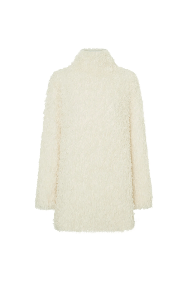 Frieze Mini Dress Cream