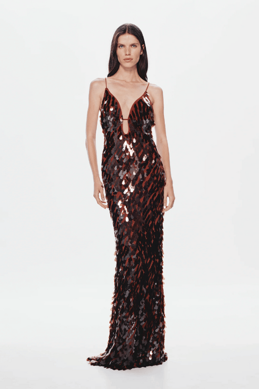 The 'Sapphire' Sequin Dress Fig