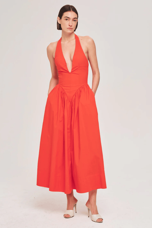 Filippa Dress Fiery Red