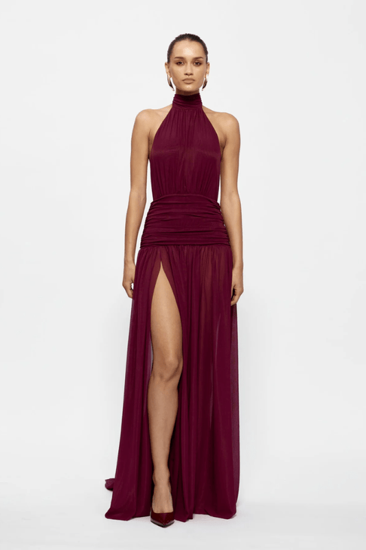 Verity Gown Burgandy