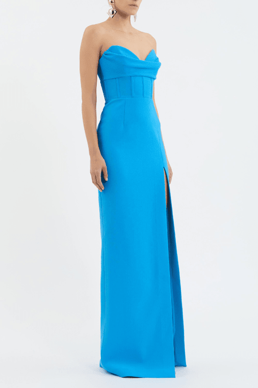 Skyla Gown Bright Blue