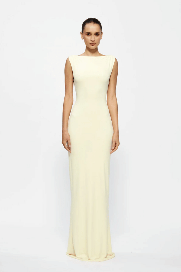 Faith Dress Lemon