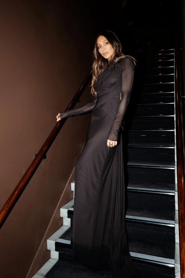 Monaco Gown Chocolate