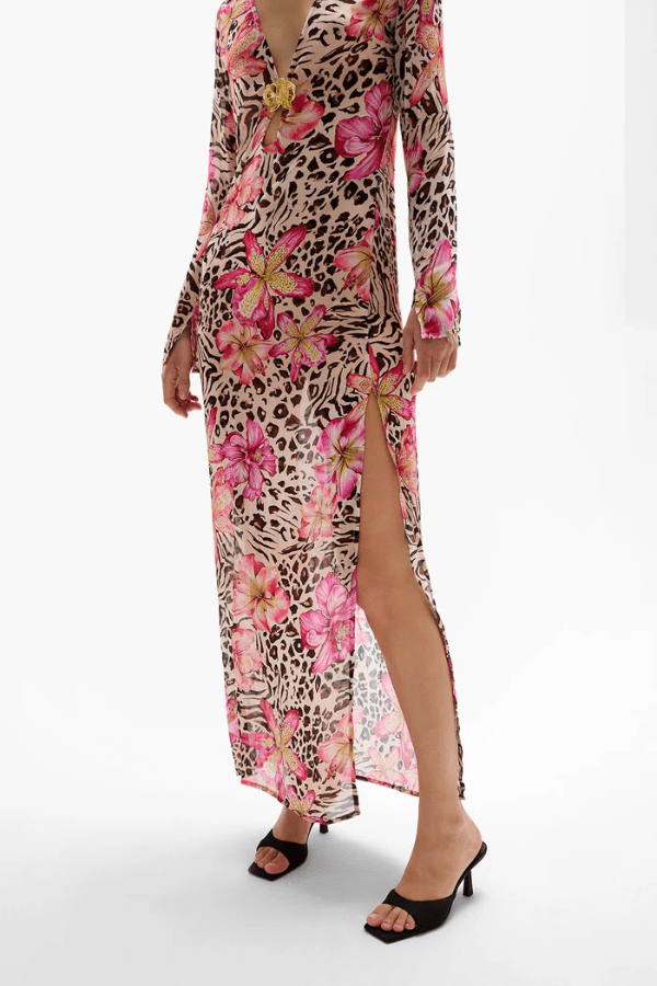 Hotline Orchid Maxi Dress Safaria