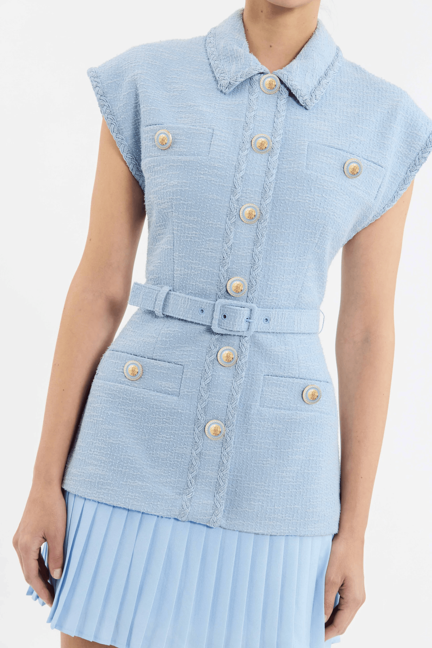 Jonie Mini Dress Bright Blue