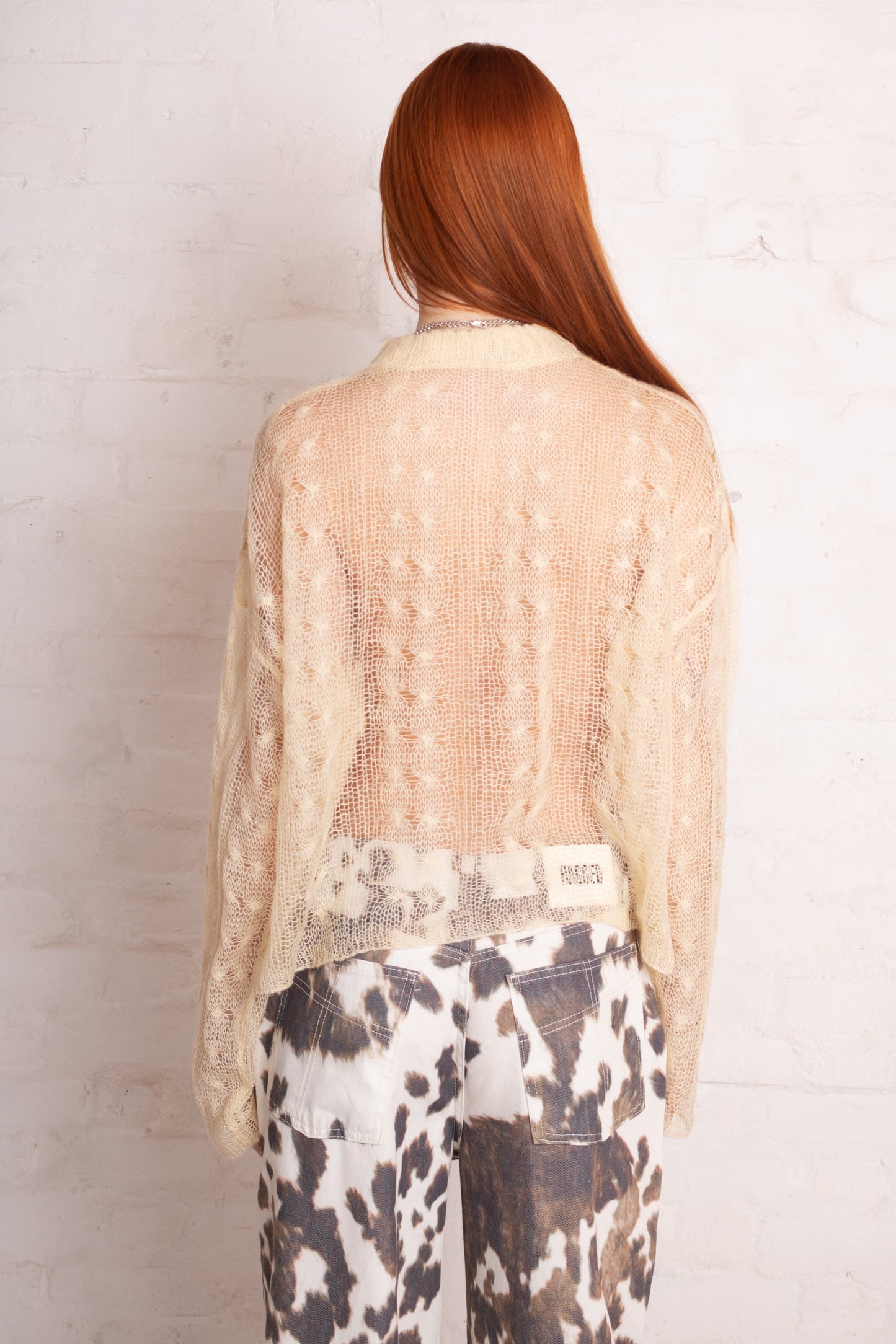 Honey Sheer Cable Knit