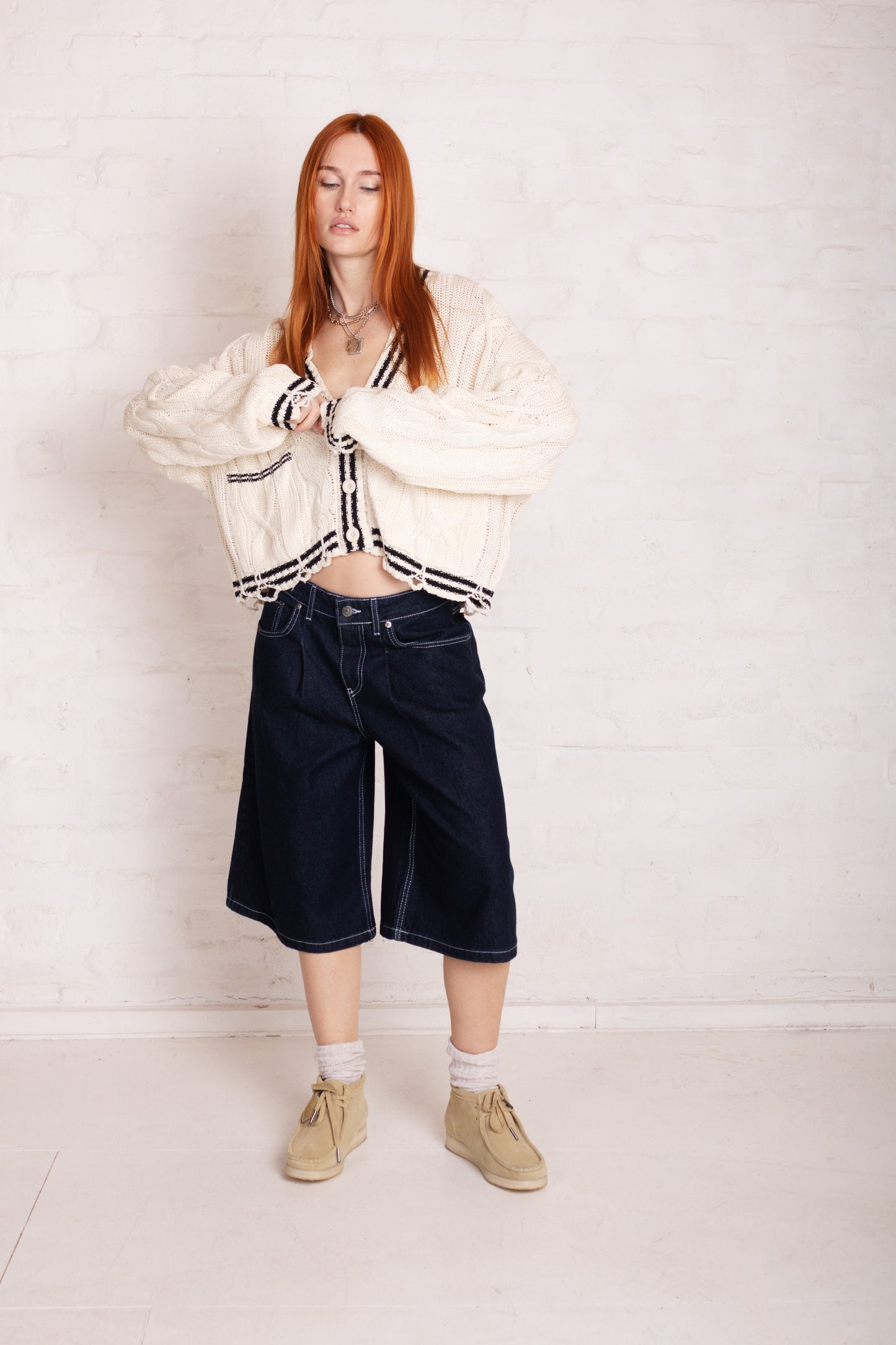 Indigo Rinse Release Jorts
