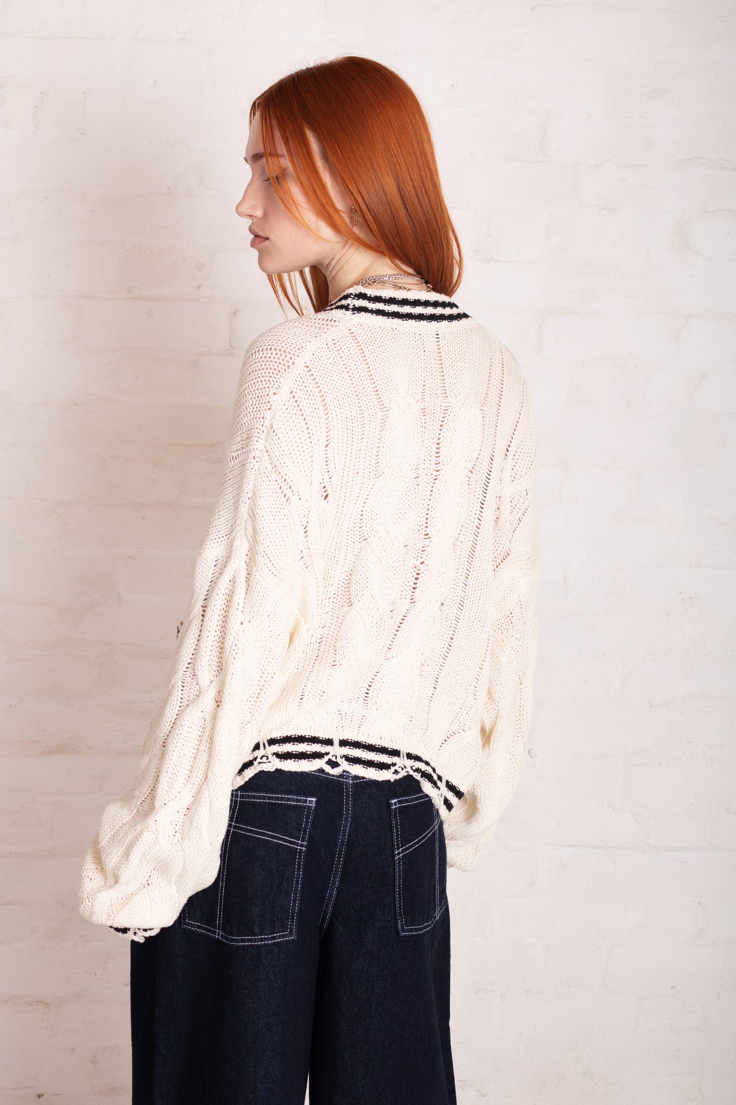 Blast Cable Knit Cardigan